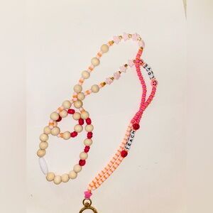 Handmade teacher lanyard!